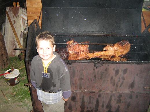 Tohle všecko spásl mladej.. No opravdu. Nekecám..